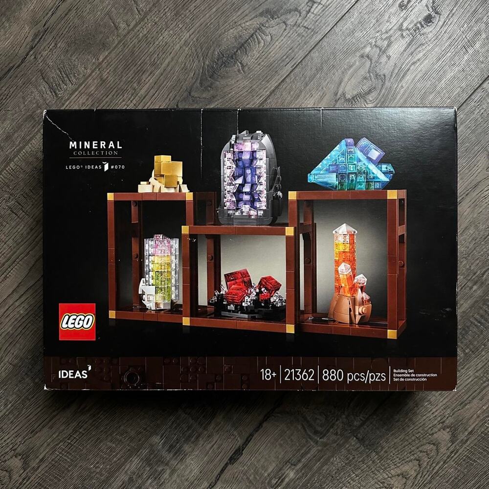 Rare Lego Ideas Set 21362 Mineral Collection